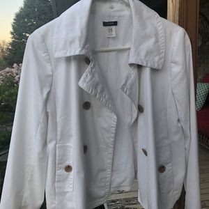 JCrew Women's Cropped Trench